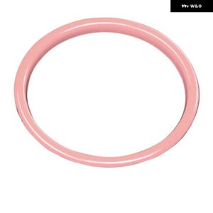 ステアリング ホイール 装飾 ステッカー ミニクーパー S F54 F55 F56 F57 F60 自動車インテリア - Pink