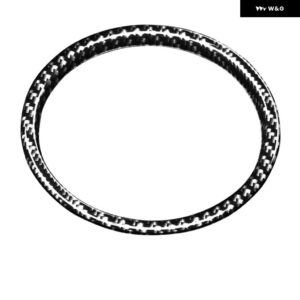ステアリング ホイール 装飾 ステッカー ミニクーパー S F54 F55 F56 F57 F60 自動車インテリア - Carbon fiber pattern