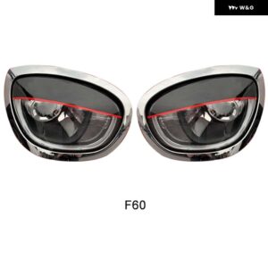 ヘッドライト ランプデカール ステッカー ライトアイブロウ装飾ミニクーパー S F54 F55 F56 F60 R55 R56 R57 - F60
