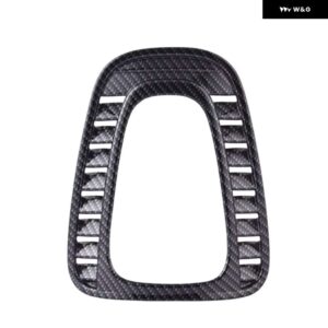 自動車インパネ スピーカー エアアウトレット装飾 ステッカー ミニクーパー S F60 カントリーマンカースタイリング JCW - Carbon fiber pattern