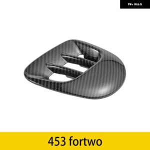 カーボン ABS プラスチック装飾スマート 453 フォーツーアウタードアハンドル内装 外装 - exhaust vent