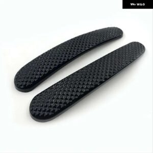 自動 外装 ドアハンドルシェルスマート 453 フォーツードアボウル装飾カバー ステッカー - Black-handle