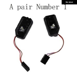 LED サイドウイングミラーパドルライトカーテシライト MERCEDES-BENZ W205 W213 W222 GLB GLC X253 2014-2020 A0999064302 A0999064402 - Nunber 1 a pair