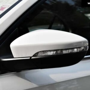 自動加熱フォールドウインカー 8PIN ミラー アセンブリ VW ジェッタ VI 2012-16-2018 5C7857507 5C7857508 - L White 8 Wire