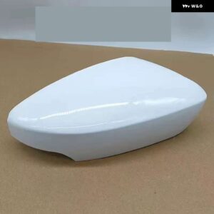リアヒーテッドミラーガラスカバー フレームウィンカーライトシュコダラピッド 2017-2020 ファビア 2014-19 - Cover White R