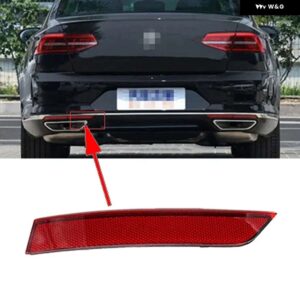 自動リアバンパー リフレクターハザード灯ストリップバー VW パサート B8 2017 2018 2019 3G0945103B 3G0945104B - Short Left