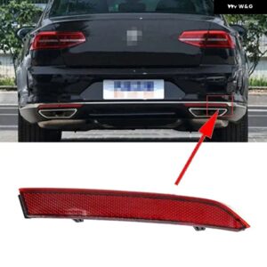 自動リアバンパー リフレクターハザード灯ストリップバー VW パサート B8 2017 2018 2019 3G0945103B 3G0945104B - Long Right