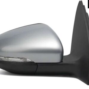 自動パワー加熱ダブルウインカーサイドミラー アセンブリ VW ゴルフ 6 MK6 40148 5KD857501 5KD857502 - Right Silver