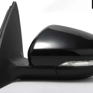 自動パワー加熱ダブルウインカーサイドミラー アセンブリ VW ゴルフ 6 MK6 40148 5KD857501 5KD857502 - Left- Black
