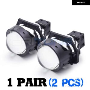 BI-LED プロジェクターレンズ 3.0インチ LED ヘッドライト アセンブリ HELLA 3R G5 55W 12V UPGRATE LED ライトキットカースタイリング - 2 Pieces Lenses