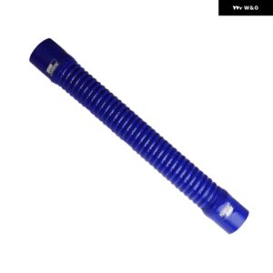 シリコーンフレキシブルホース水ラジエーター チューブ 吸気高圧高温ゴムジョイナー ID 51 57 63MM L 500MM - 51mm Blue