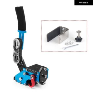 14 ビット USB ハンドブレーキ SIM レーシング ゲーム G25/27/29 T300 T500 FANATEC OSW ダートラリー - Blue with clip
