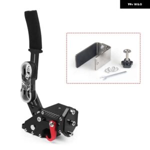 14 ビット USB ハンドブレーキ SIM レーシング ゲーム G25/27/29 T300 T500 FANATEC OSW ダートラリー - Black with clip