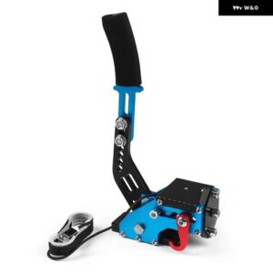 14 ビット USB ハンドブレーキ SIM レーシング ゲーム G25/27/29 T300 T500 FANATEC OSW ダートラリー - Blue no clip