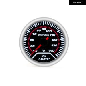 2インチ 52MM ブースト計 BAR PSI 排気ガス温度 水温 油温 オイルプレス 空燃比計 電圧計 タコメーター - Oil temp gauge