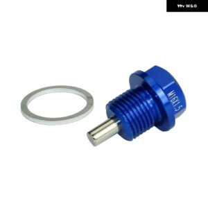 M16 * P1.5MM 磁気オイルサンプドレンプラグ オイルドレンプラグ 16X1.5 ネジ付きのほとんどの車両 - blue