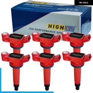 パフォーマンス点火コイルプラグ ES300 RX300 アバロン カムリ ハイランダー シエナ 3.0L アルファード ANH10 1MZFE 1MZ-FE 90919-02234 - 6pcs