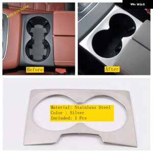 コンソール 中央フロントシート カップホルダー 水ボトルドリンク 装飾 パネル カバー トリム シトロエン C5 AIRCROSS 2018 - 2024 - Model D