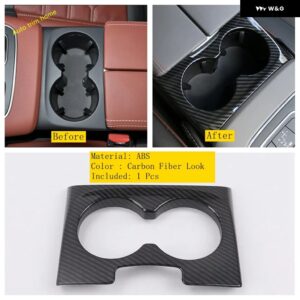 コンソール 中央フロントシート カップホルダー 水ボトルドリンク 装飾 パネル カバー トリム シトロエン C5 AIRCROSS 2018 - 2024 - Model B