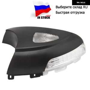 サイドミラー LED ウィンカーライト VW ティグアン MK1 2008-2018 バックミラー インジケータ ー シャラン 2012-2015 ウインカー リピーター - Right