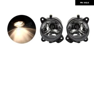フォグランプ VW トランスポーター T5 マルチバン カラベル 2003-2010 LED フォグライト ブラック フォグランプ カバー グリル配線ハーネス スイッチ キット