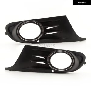 フォグランプ VW ゴルフ 6 MK6 カブリオレ 2009-2013 ヘッドライト LED フォグランプ カバー グリル ベゼル フレーム ハロゲン ドライビング ランプ