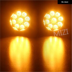 スズキ 2X フォグランプ LED ヘッドライト グランドビターラ SX4 イグニスジムニースイフトアルト V スプラッシュ XL7 エルティガセ - Yellow