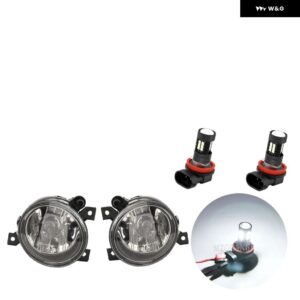 フォグランプ LED ヘッドライト VW ジェッタ V MK5 セダン 2006-2010 ハロゲンフロントバンパー ドライビング フォグライト フォグランプ カバー グリル