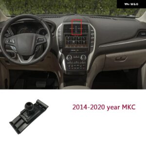 リンカーン MKX MKC MKZ ノーチラスコルセアコンチネンタルアビエーター 2018 2019 2020 専用 電話ホルダー スタンド ベースブラケットマウント - 14-20yr MKC