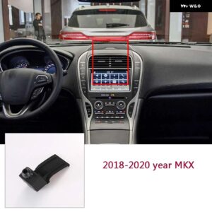 リンカーン MKX MKC MKZ ノーチラスコルセアコンチネンタルアビエーター 2018 2019 2020 専用 電話ホルダー スタンド ベースブラケットマウント - 18-20yr MKX