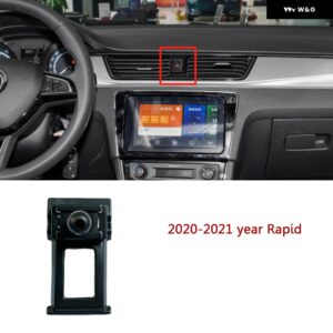 シュコダ スペルブ オクタビア ファビア ラピッド 2015-21 電話ホルダー スタンド 専用ベース コロケーション ブラケット - 20-21yr Rapid