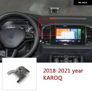 シュコダ スペルブ オクタビア ファビア ラピッド 2015-21 電話ホルダー スタンド 専用ベース コロケーション ブラケット - 18-21yr Karoq