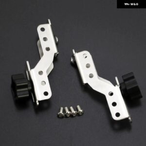 スズキ フロントガラス サポート ホルダー フロントガラス 強化ブラケットアジャスター気流調整キット VSTROM DL 1000 2017-20 - Silver