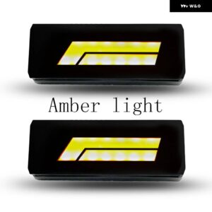 2X LED サイド マーライト LADA NIVA 4X4 1995- ランプ アンバー 防水 - Amber light03