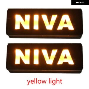 2X LED サイド マーライト LADA NIVA 4X4 1995- ランプ アンバー 防水 - Amber light06