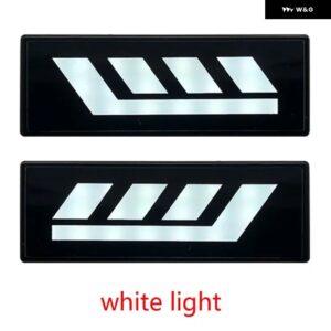 2X LED サイド マーライト LADA NIVA 4X4 1995- ランプ アンバー 防水 - white light02