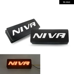 2X LED サイド マーライト LADA NIVA 4X4 1995- ランプ アンバー 防水 - Amber light07