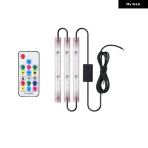 サイド マーカー ライトフロントリアクリアランス テールライト ハザード インジケータ ランプトラックトレーラーテール車 RV キャンピングカーボート ATV D - 1.2m remote control