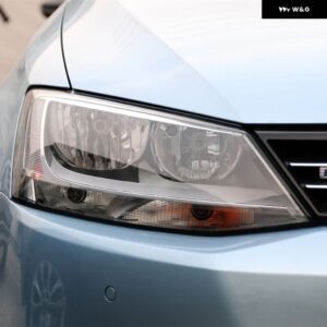 ヘッドライト クリアランプシェード ヘッドライト シェルカバー レンズマスク VW ジェッタ サジタル 2012-18 - right