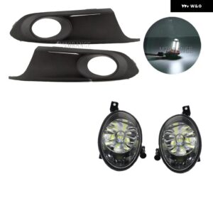 フォグランプ ヘッドライト VW ジェッタ 6 A6 MK6 2011-2014 LED ハロゲンフロントバンパー フォグランプ カバー ワイヤー スイッチ ベゼルカー