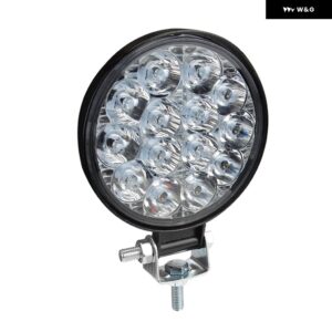 10個 48ワット LED ワークライトバースポットビーム車 SUV オフロード運転 フォグランプ 12V 24V LED ライトバー 27W 42W TURCK 4X4 ボート - 42W