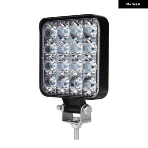 10個 48ワット LED ワークライトバースポットビーム車 SUV オフロード運転 フォグランプ 12V 24V LED ライトバー 27W 42W TURCK 4X4 ボート - 48W