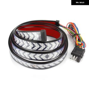 LED ピックアップ矢印赤色 LED 流れる黄色 ウィンカーランプ スキャンブレーキ LED ライトバー 100CMリバース テールライト ストリップ