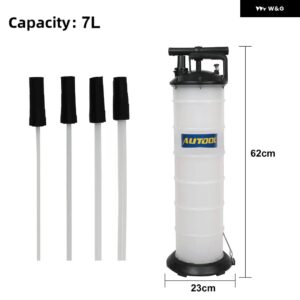 7L/9L マニュアル ブレーキブリーダーポンピングフルードポンプキット ブレーキオイルチェンジャーパージタンクチューブメンテトラック - 7L