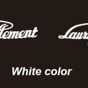 2個 LAURIN KLEMENT ステッカー シュコダ MK2 KAMIQ ファビア RAPID YARIS KODIAQ OCTAVIA SUPERB SCALA KAROQ - White