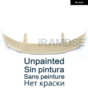 カーボン表面 スポイラー VW シロッコ 2009-2017 年通常のスタンダードタイプ TE ABS リア トランク ルーフ - Unpainted