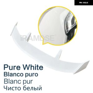 スポイラー VW ゴルフ MK8 テクスチャー 2020-2023 タイプ TE リア トランク ウィング - Pure White