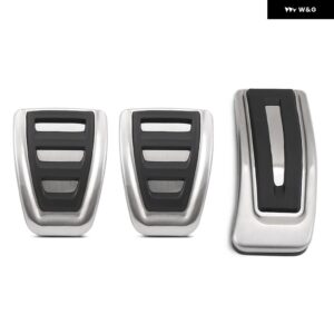 自動ペダル シート TARRACO KN2 2018-22 アクセルブレーキ ステンレス レストフットノンスリップペダル カバー 部品 - 3 PCS