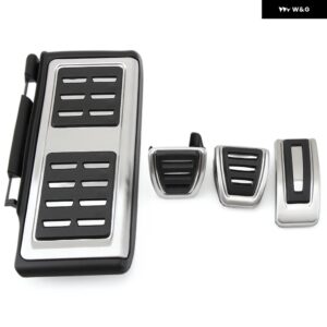 ペダル SEAT CUPRA ATECA KH7 2016-22 ガス燃料ブレーキ フットレスト なし穴あけペダル カバー AT MT - 4 PCS
