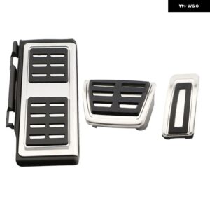 スタイリングペダル シート アロナ KJ7 2017-21 燃料ブレーキノンスリップレストフットペダル パッド カーパーツ - 3 pcs2